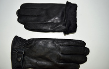 естествена кожа мъжки ръкавици