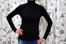 Дамска блуза с дълъг ръкав - KATELYN- черна