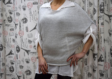 памучна дамска риза с плетиво
