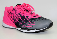 Страхотни дамски маратонки - BRILANE - розово и сиво