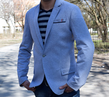 памучно мъжко сако