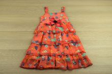Модна детска рокля - BREEZE - корал за 8 и 10 годишни
