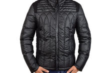 Мъжко стилно зимно яке - 1106 - черно