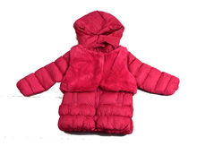 Уникално зимно детско яке с елек - 8117 - розово от 3 до 7 г.