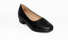 Дамски обувки на нисък ток - 0092 - черни