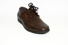 Мъжки официални обувки - 6010 - тъмно кафеви