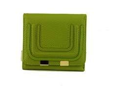 зелено дамско портмоне