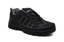Мъжки спортни обувки ЕСТЕСТВЕНА КОЖА -009325- черни