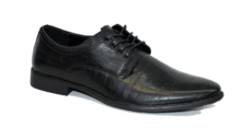 Мъжки официални обувки -061190- черни