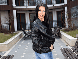 дамско яке къс ръкав