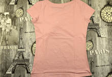 розова дамска тениска