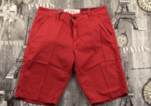 Мъжки къси панталони -991- червени