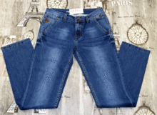 Мъжки класически дънки - NEWSKY 58750- светло сини размери от 30 до 36