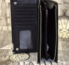 дамско портмоне с два ципа