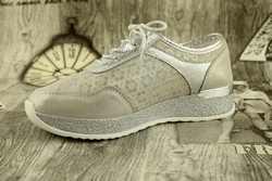 дамски спортни обувки от естествена кожа