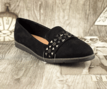 Дамски обувки балерини - 529028 - черни