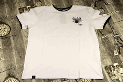 Мъжка тениска - 5850 - бяла - до 5 ХЛ
