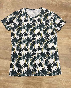 Мъжка тениска с кактуси 100% памук