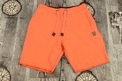 Спортни мъжки къси панталони - 5526 - корал