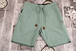 Спортни мъжки къси панталони - 5526 - зелени