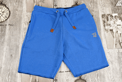 Спортни мъжки къси панталони - 5526 - сини