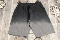 Мъжки къси панталони - 9055 - омбре сиви
