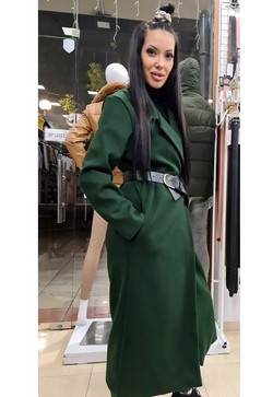 дамско палто от вълна