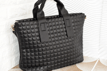 Голяма дамска чанта - 876 - черна с дълга дръжка