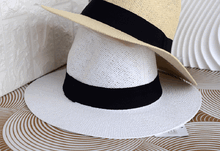 мъжка лятна шапка с пероферия