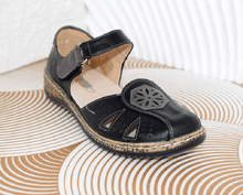 Много удобни ежедневни дамски сандали - 9505 - черни