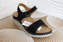Евтини ежедневни дамски сандали - 5048 - черни