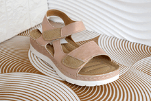 Евтини дамски сандали - 5056 - розови