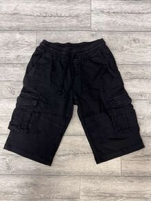 Мъжки къси дънки със странични джобове -YX-7104