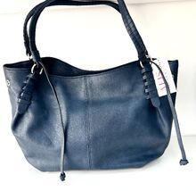 Дамска чанта-31022-тъмно синя