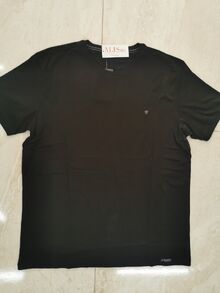 Мъжка тениска - черна до 5XL