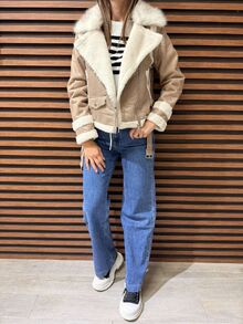 Дамско модерно кожухче