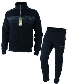 Ватиран мъжки спортен екип - Brando - тъмно син