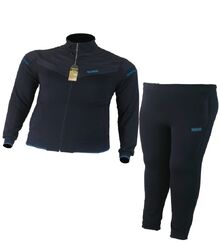 Ватиран мъжки спортен екип - Brando - тъмно син