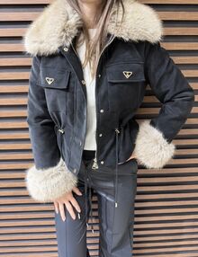 Дамско зимно кожухче