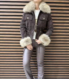 Дамско зимно кожухче